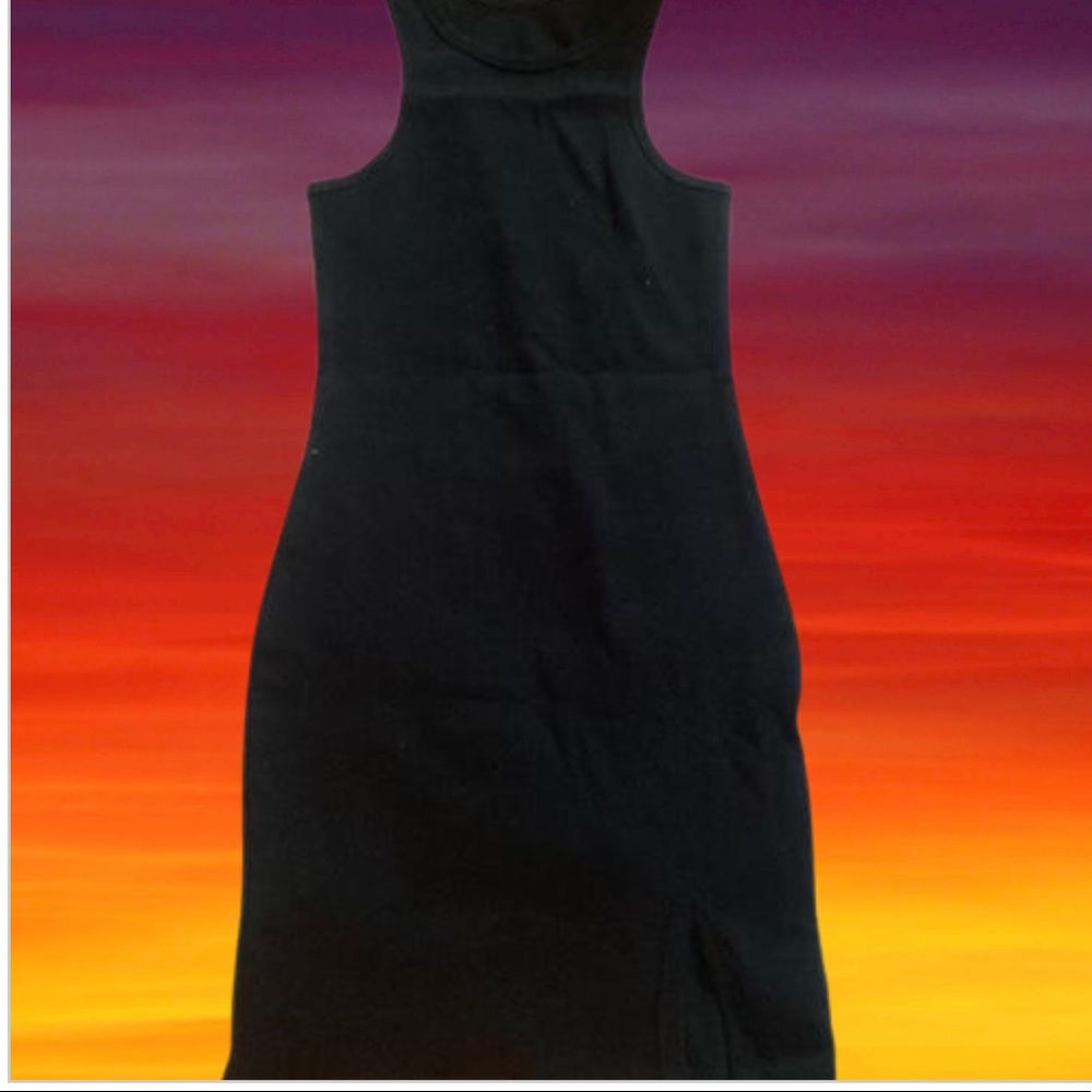 Black body con jersey dress